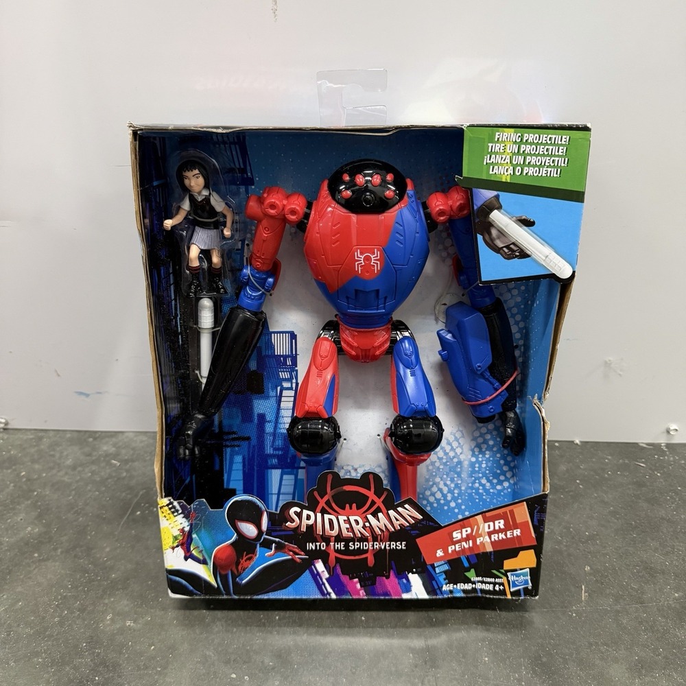 Spider-Man Into The Spider-Verse SP DR Robot & Peni Parker Deluxe Action Figure